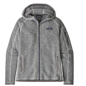 Patagonia Women’s Better Sweater Hoody in grey size L